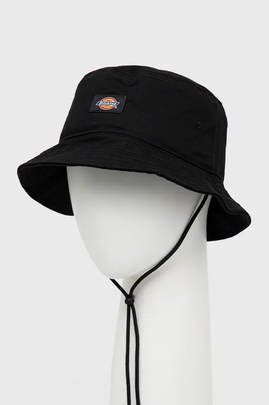 μαύρο Βαμβακερό καπέλο Dickies Ανδρικά