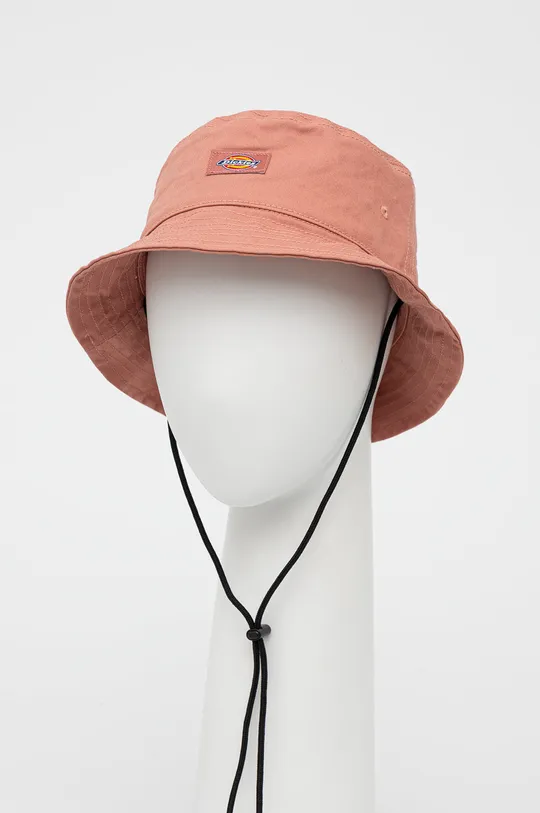 Pamučni šešir Dickies roza
