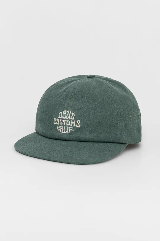 зелений Бавовняна кепка Deus Ex Machina Чоловічий
