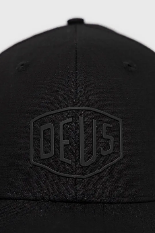 Бавовняна кепка Deus Ex Machina чорний
