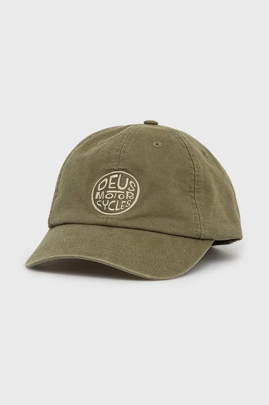 πράσινο Βαμβακερό καπέλο Deus Ex Machina Ανδρικά