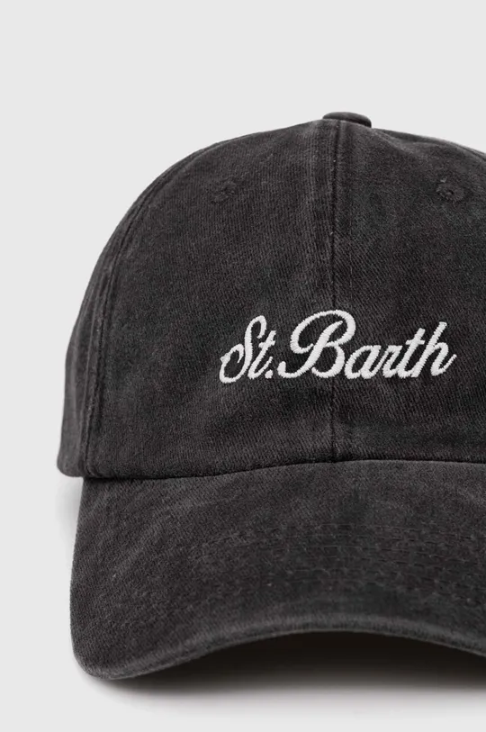 Хлопковая шапка MC2 Saint Barth DAVIS серый