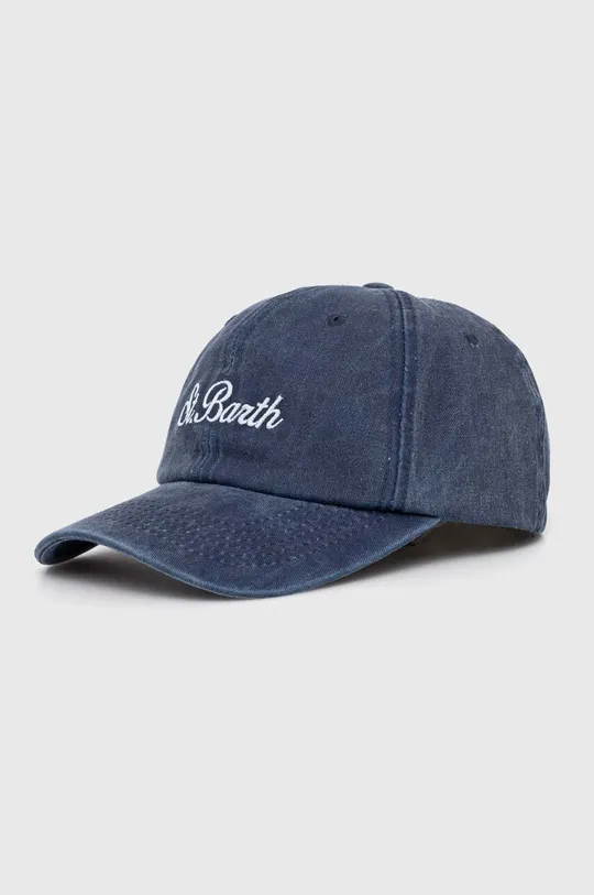 μπλε Βαμβακερό καπέλο MC2 Saint Barth DAVIS Ανδρικά