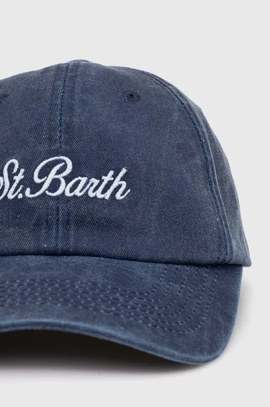 Βαμβακερό καπέλο MC2 Saint Barth DAVIS μπλε