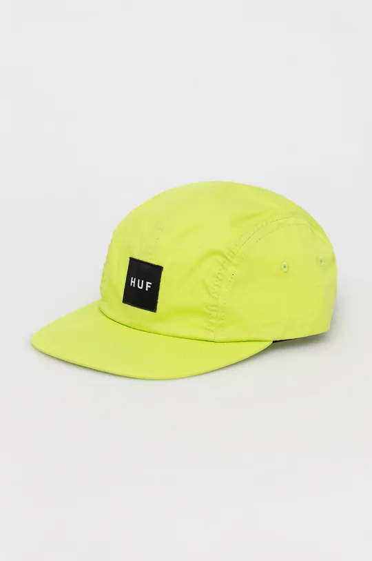 πράσινο Βαμβακερό καπέλο HUF Ανδρικά