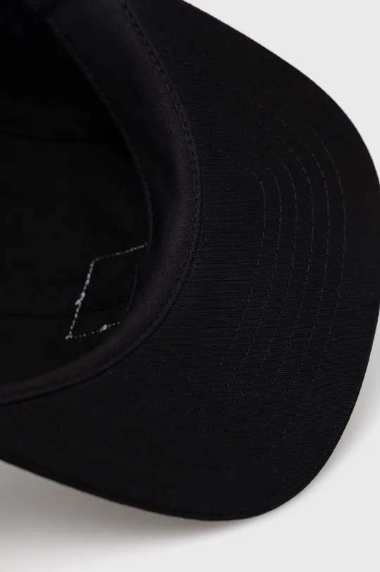 μαύρο Βαμβακερό καπέλο HUF