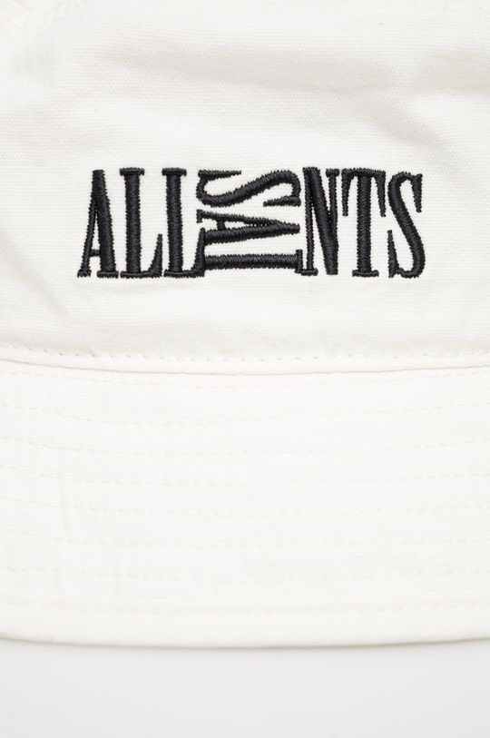 Bavlněná čepice AllSaints  Hlavní materiál: 100% Bavlna Podšívka: 86% Polyester, 14% Bavlna