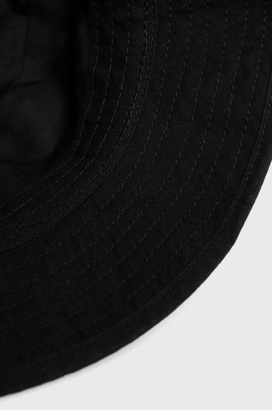 czarny AllSaints kapelusz bawełniany