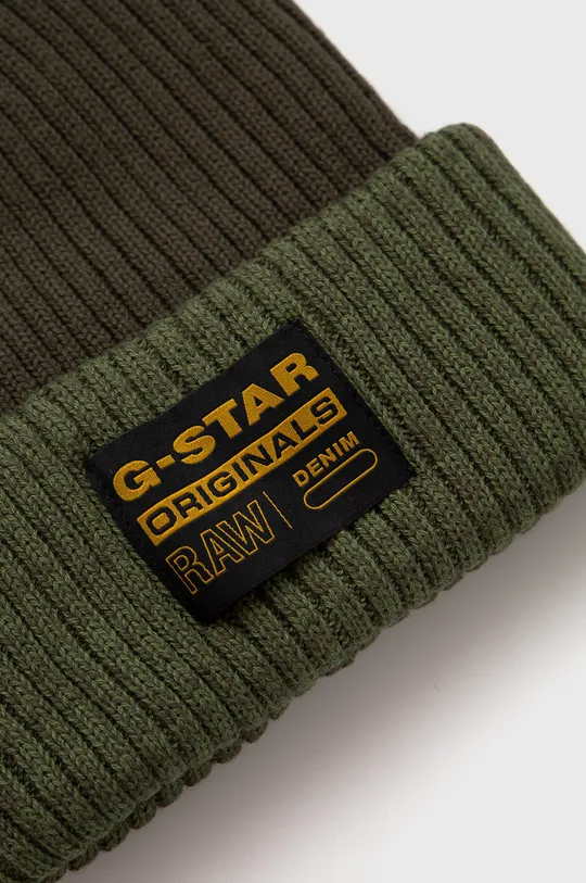 Obojstranná bavlnená čiapka G-Star Raw  100% Organická bavlna