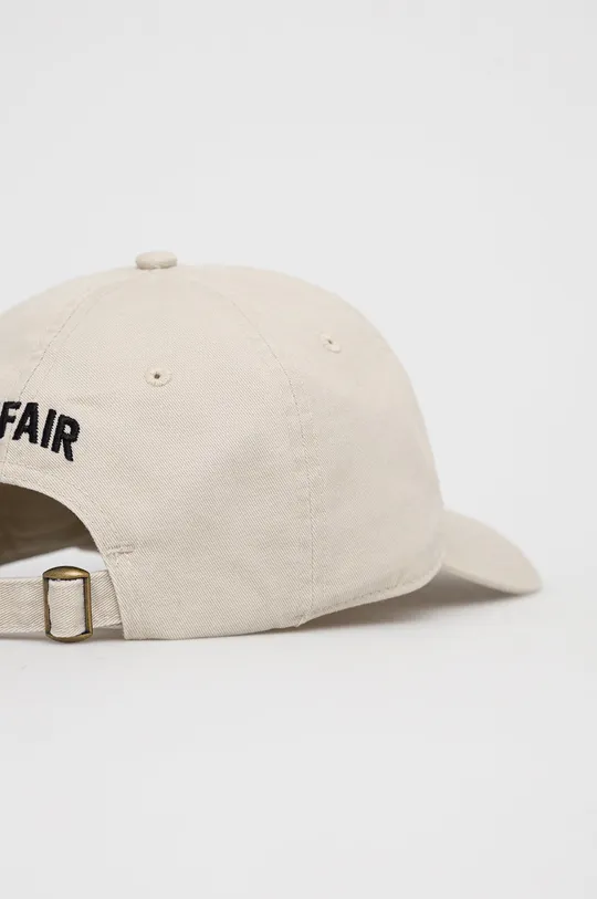 Βαμβακερό καπέλο Unfair Athletics μπεζ