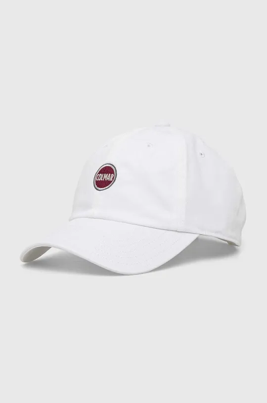 biały Colmar czapka z daszkiem bawełniana Unisex