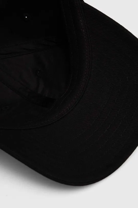 czarny Colmar czapka z daszkiem bawełniana