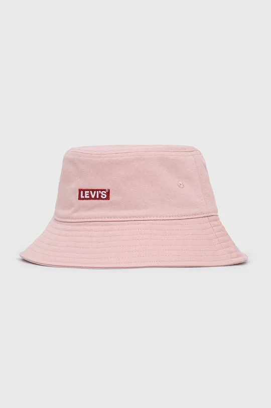 ružová Bavlnený klobúk Levi's Unisex