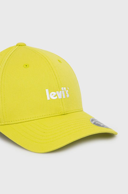 Levi's czapka żółto - zielony