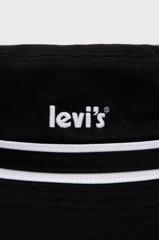 Шляпа из хлопка Levi's чёрный