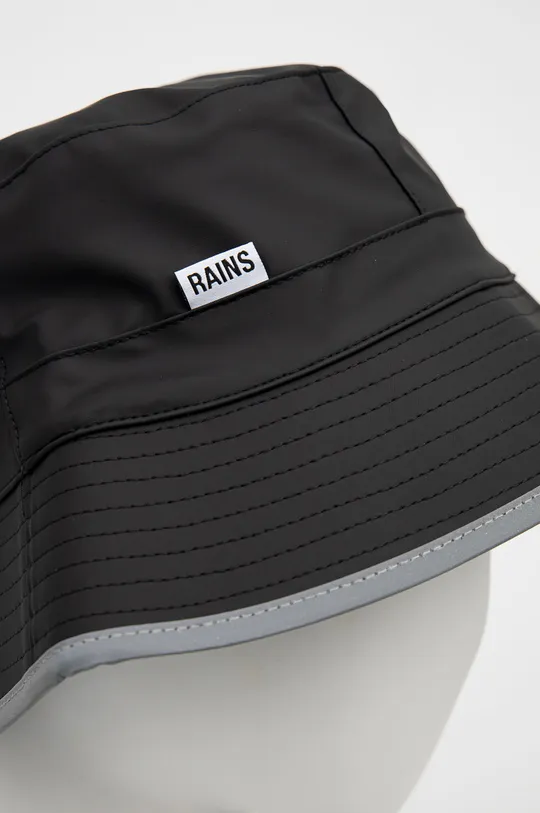 Klobouk Rains 14070 Bucket Hat Reflective černá