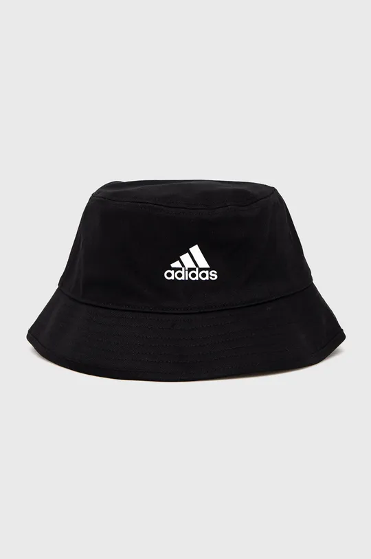 чорний Бавовняний капелюх adidas Unisex