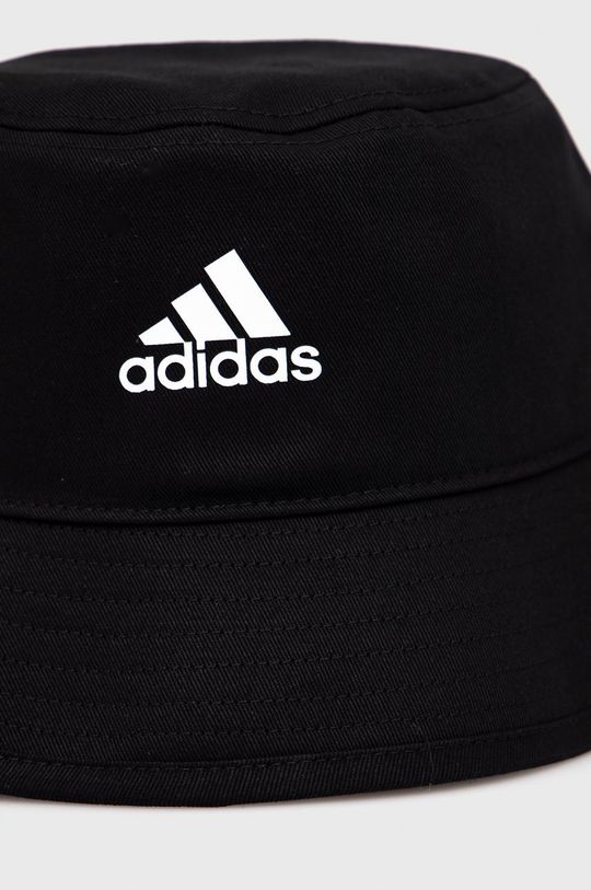 adidas kapelusz bawełniany H36810.D czarny