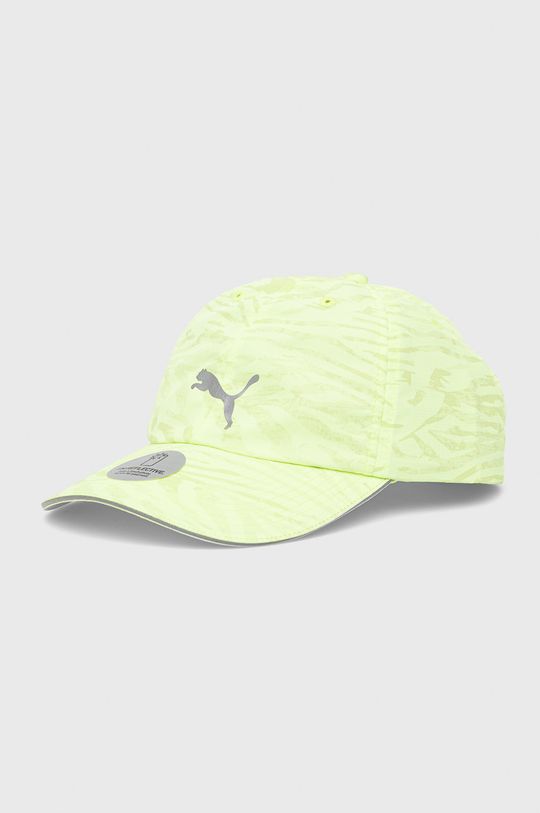 żółto - zielony Puma czapka z daszkiem Unisex
