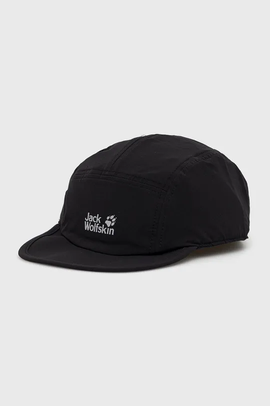 μαύρο Καπέλο Jack Wolfskin Pack & Go Unisex