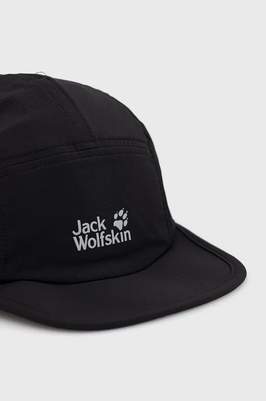 Καπέλο Jack Wolfskin Pack & Go μαύρο