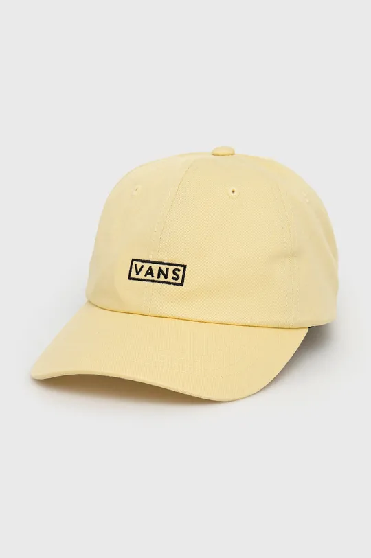 κίτρινο Βαμβακερό καπέλο Vans Unisex