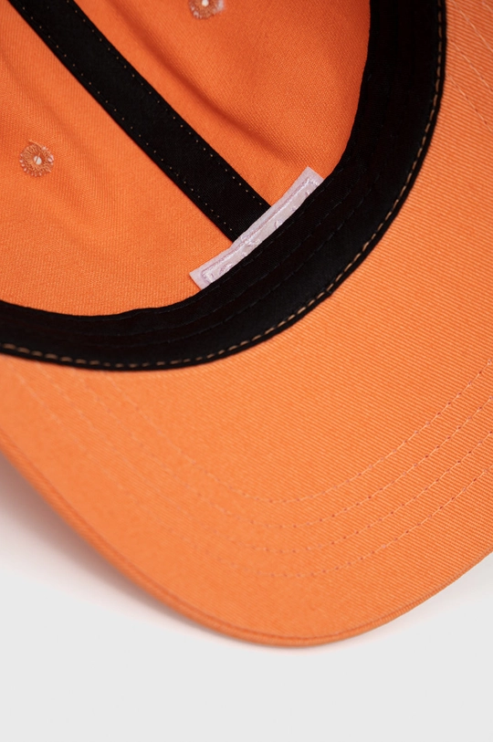 orange Vans cotton baseball cap