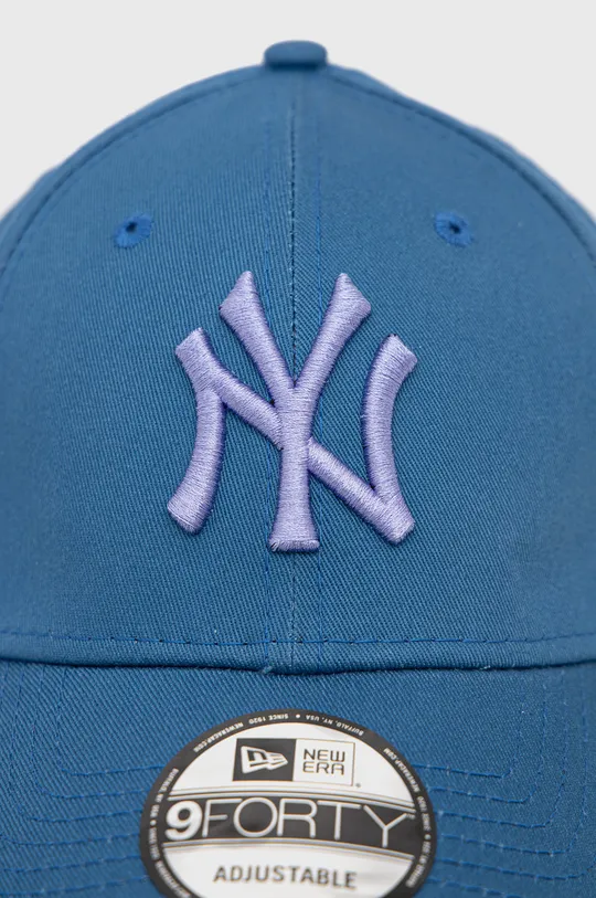 Хлопковая кепка New Era голубой