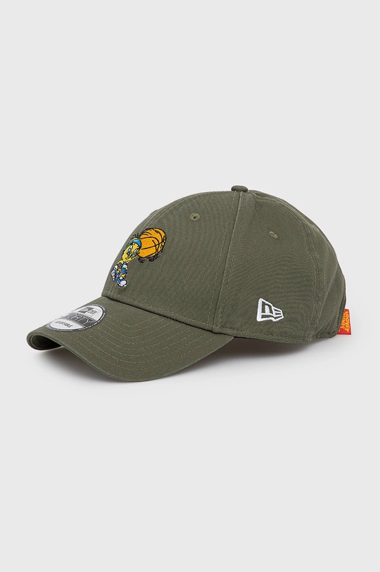 zielony New Era czapka bawełniana Unisex