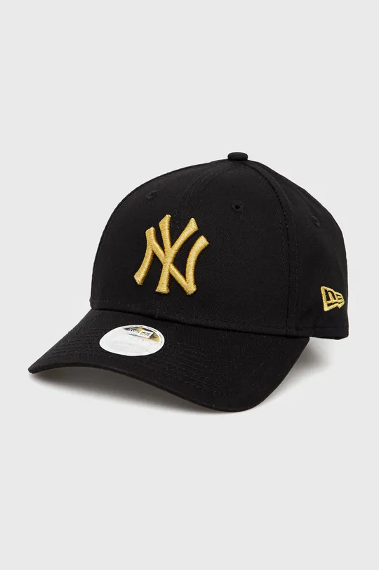 black New Era cotton baseball cap Unisex