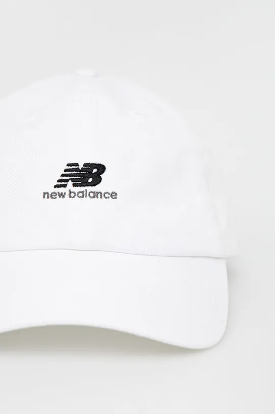 New Balance cotton beanie white