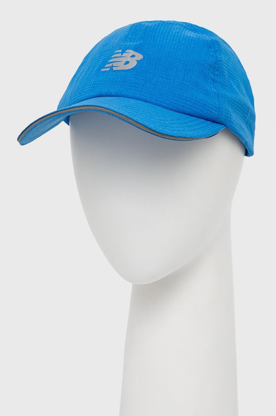 niebieski New Balance czapka LAH13002SBU Unisex