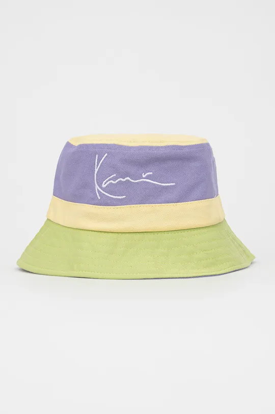 multicolore Karl Kani cappello in cotone reversibile Unisex