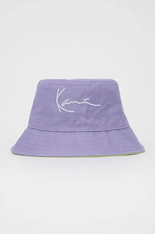 Karl Kani cappello in cotone reversibile multicolore