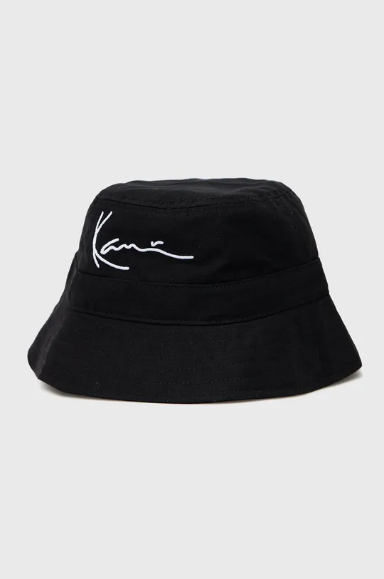 μαύρο Βαμβακερό καπέλο Karl Kani Unisex