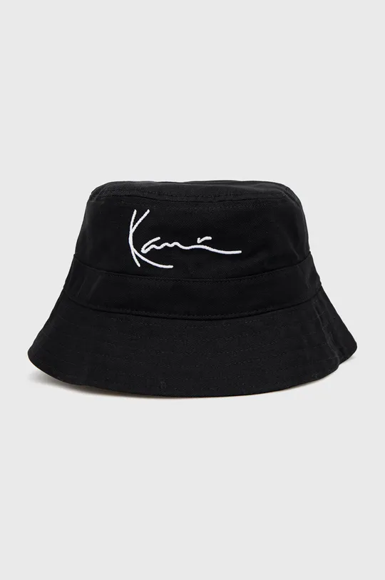 Bavlnený klobúk Karl Kani čierna