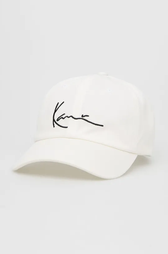 білий Бавовняна кепка Karl Kani Unisex