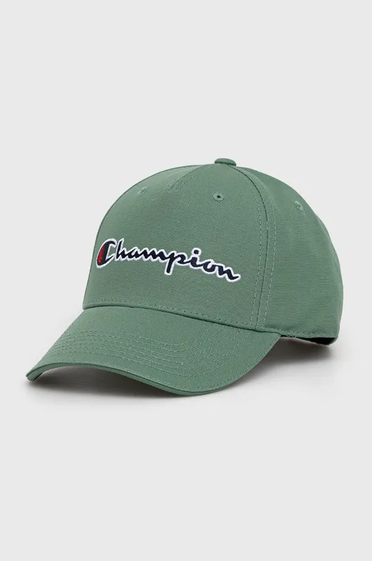 зелений Бавовняна кепка Champion 805550 Unisex