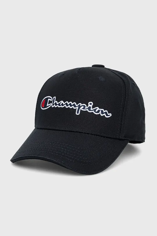 μαύρο Βαμβακερό καπέλο Champion Unisex
