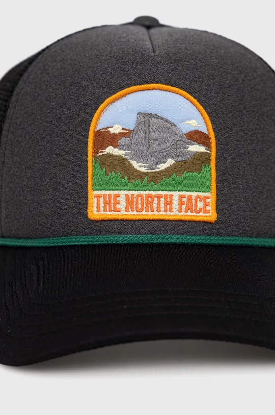 Καπέλο με γείσο The North Face Valley Trucker μαύρο