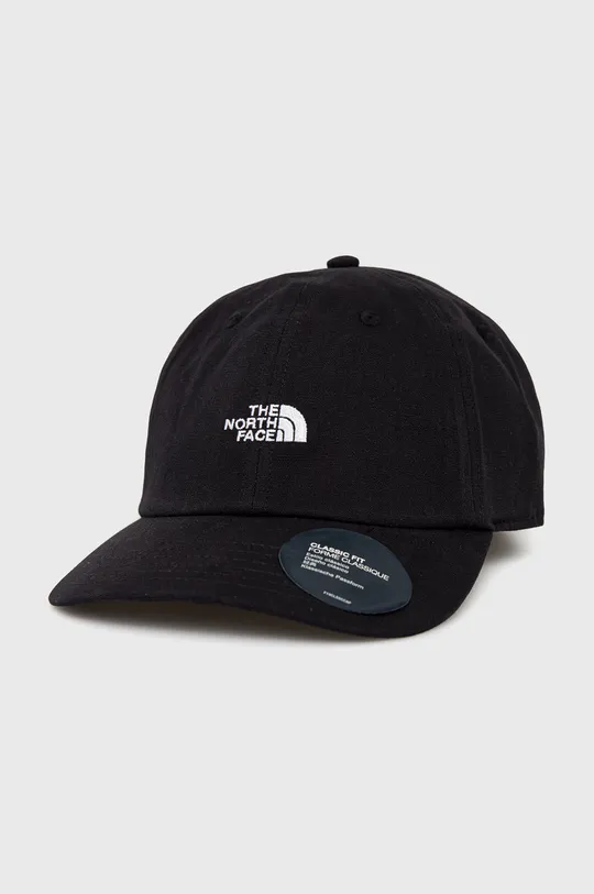 μαύρο Βαμβακερό καπέλο The North Face Unisex