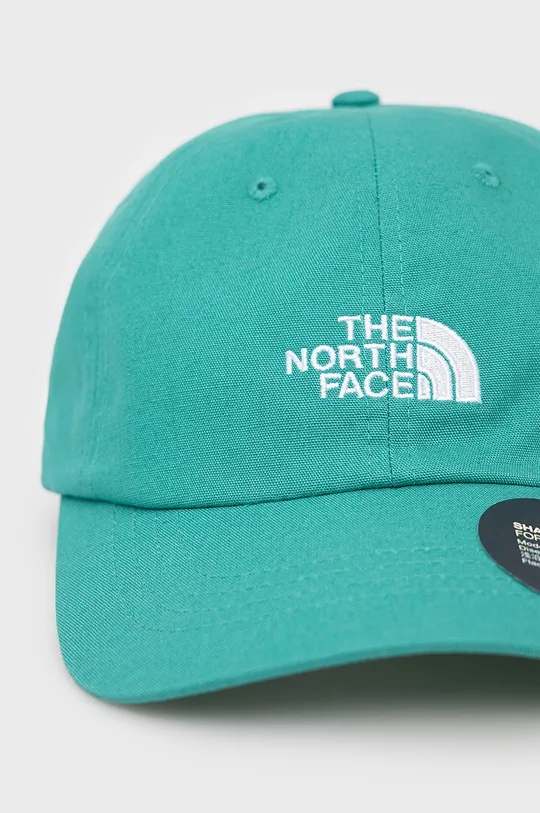 Βαμβακερό καπέλο The North Face πράσινο