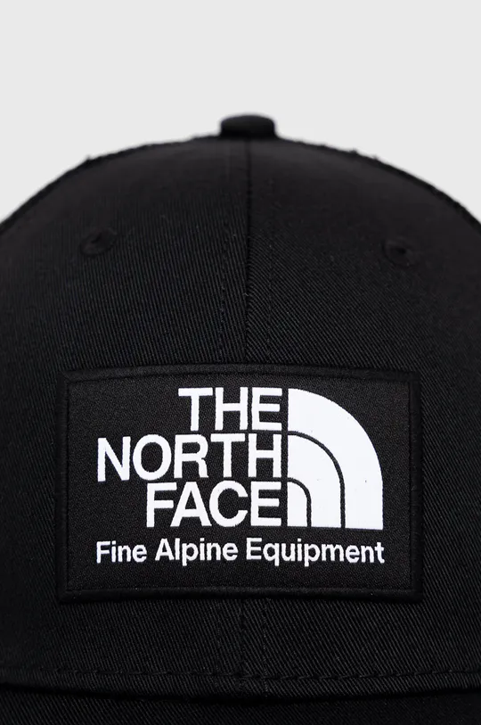 Шапка The North Face черен