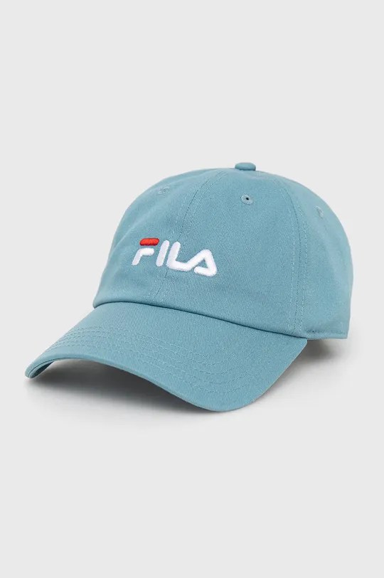 μπλε Βαμβακερό καπέλο Fila Unisex