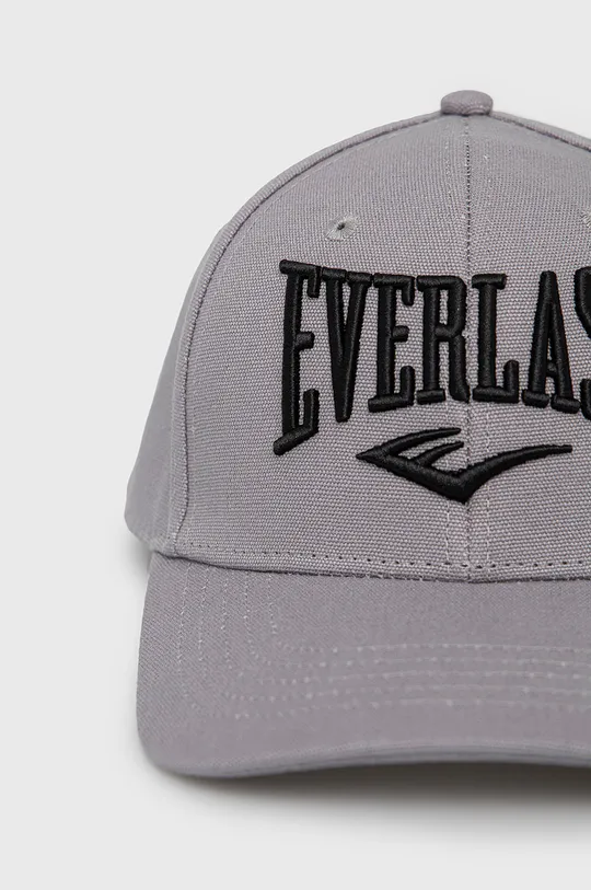 Bavlnená čiapka Everlast sivá