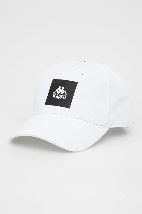 λευκό Βαμβακερό καπέλο Kappa Unisex