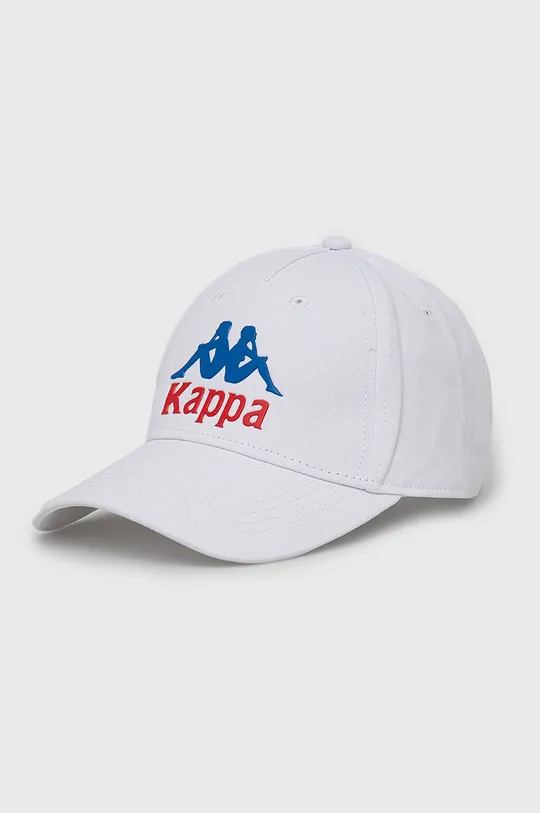 biały Kappa czapka bawełniana Unisex