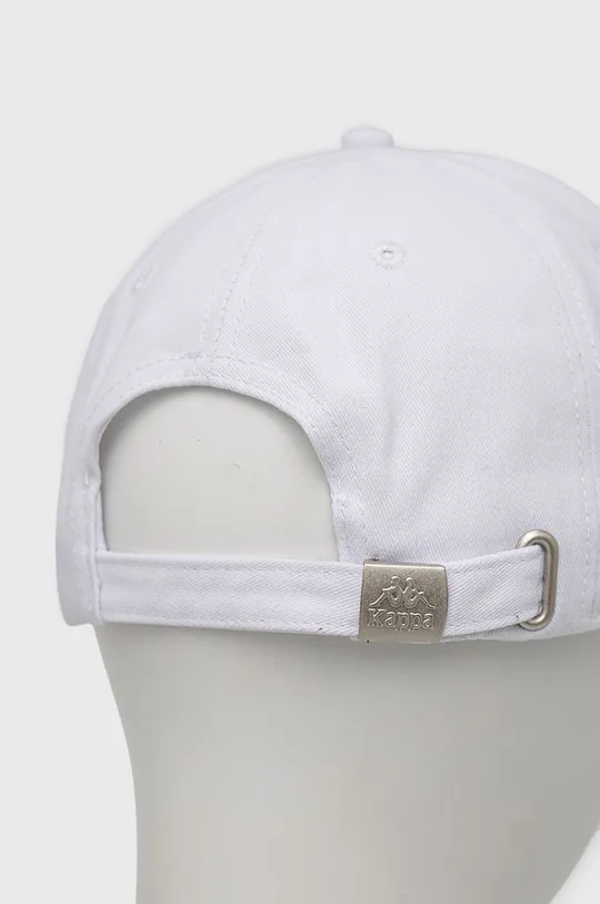 λευκό Βαμβακερό καπέλο Kappa