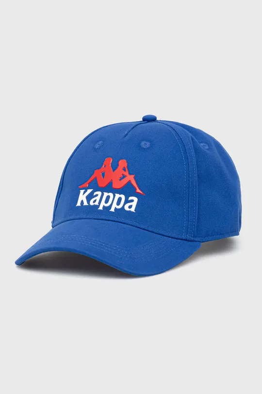 modrá Bavlnená čiapka Kappa Unisex