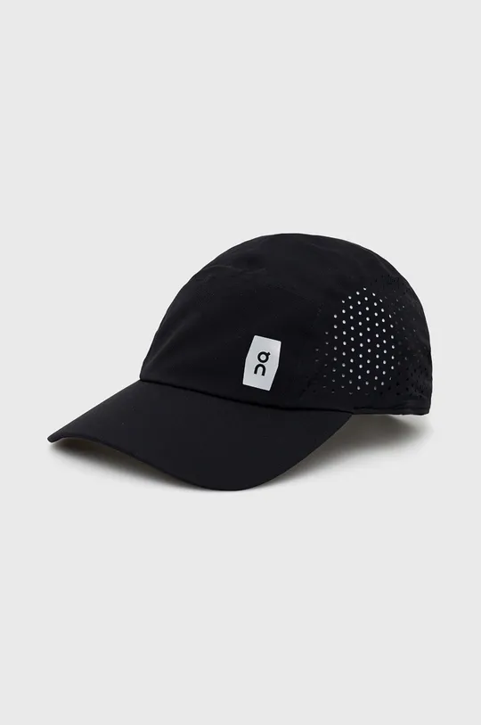 czarny On-running czapka Lightweight Cap Unisex